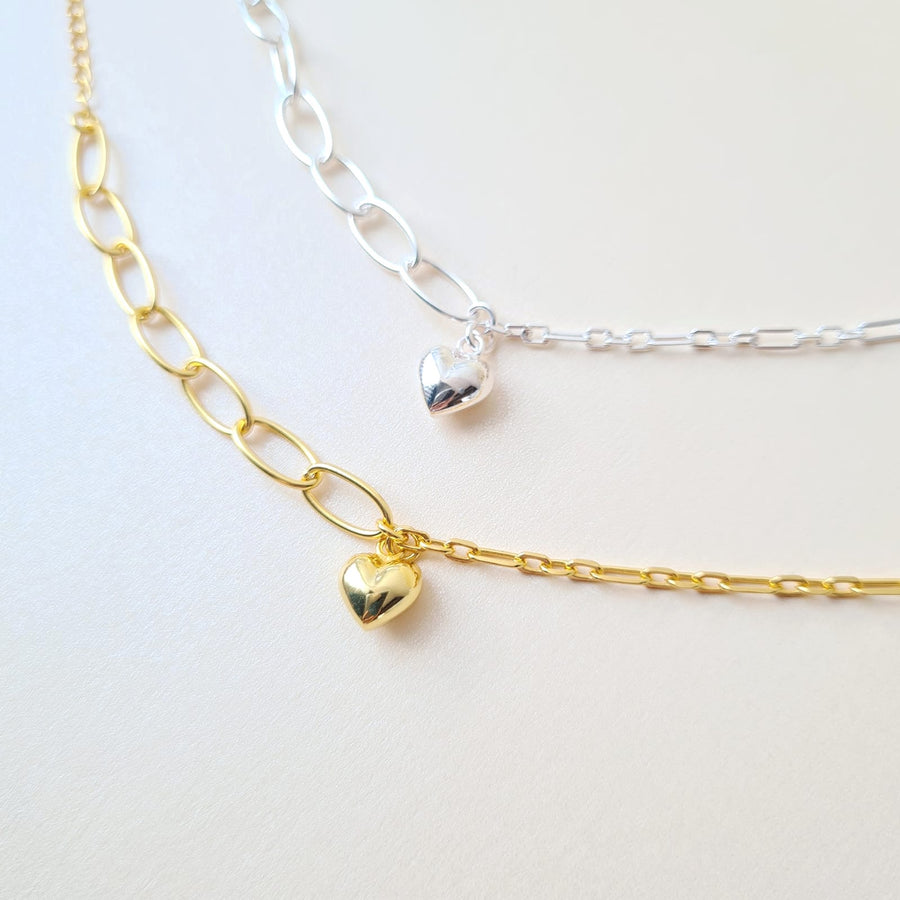 Kimo Heart Bracelet 925 Silver