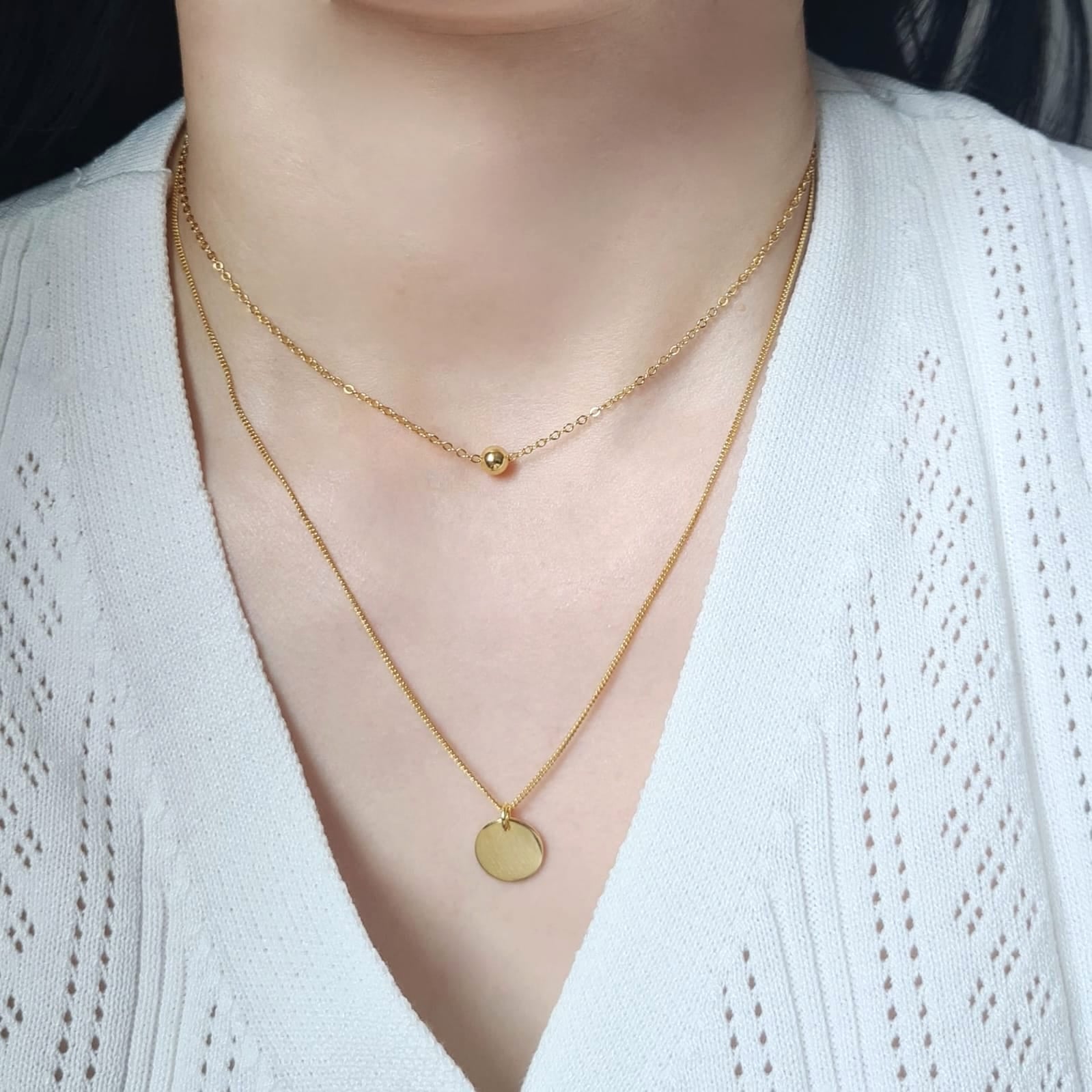 Albee Layered Necklace 925 Silver