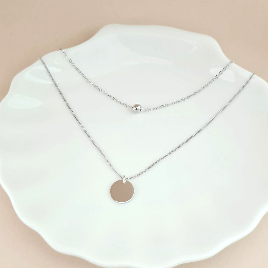 Albee Layered Necklace 925 Silver