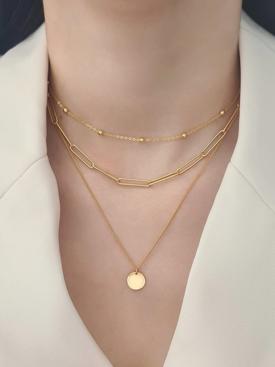 Tina Klip Chain Necklace 925 Silver