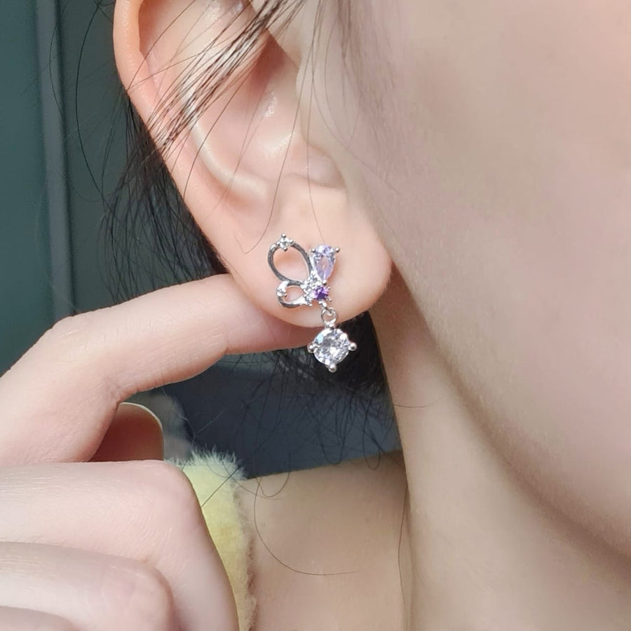 Annie Butterfly Earrings 925 Silver