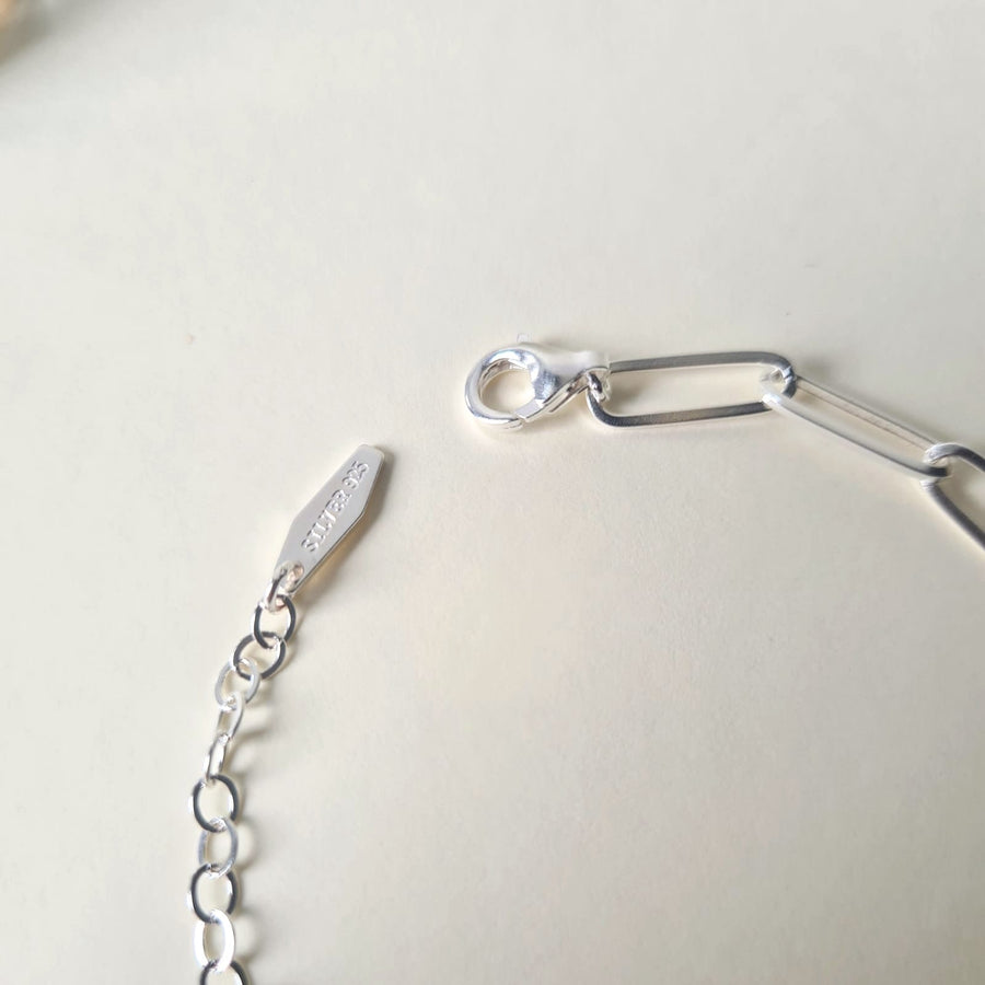 Tina Klip Chain Bracelet 925 Silver (Rose Gold - NEW!)