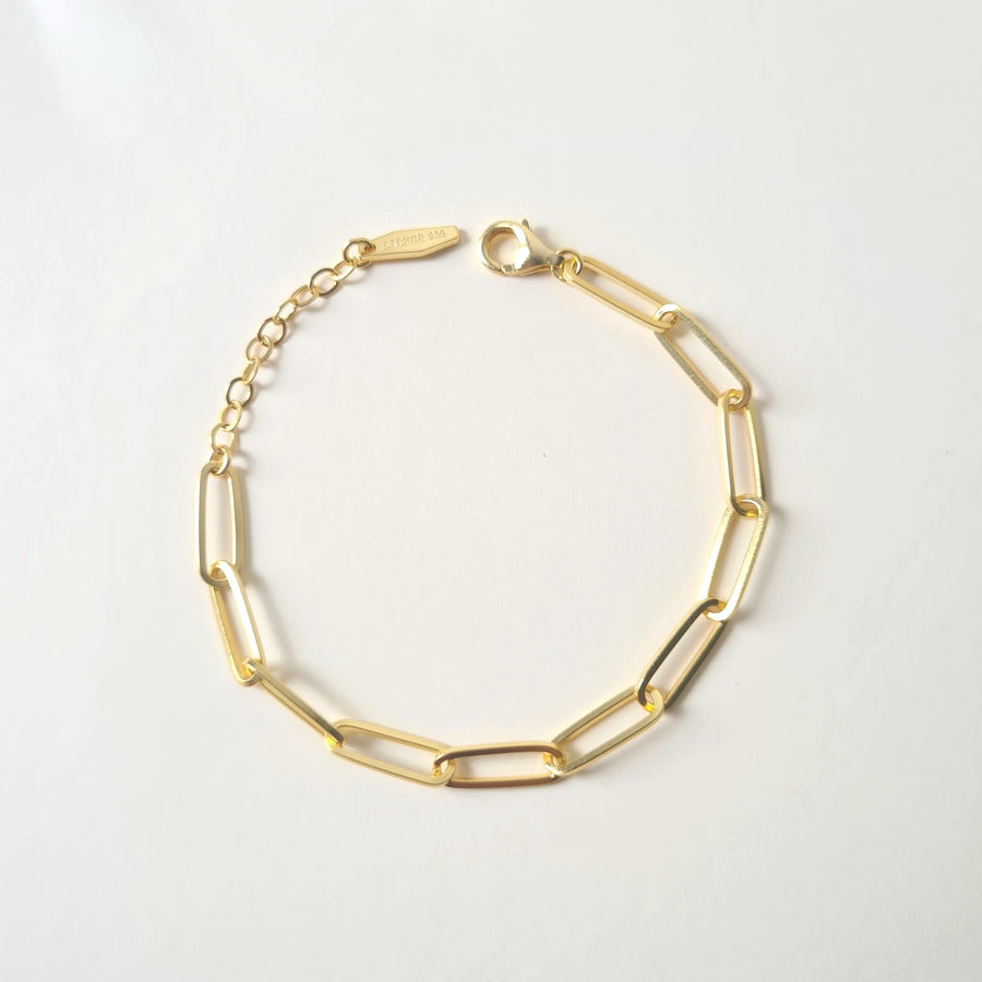 Tina Klip Chain Bracelet 925 Silver (Rose Gold - NEW!)