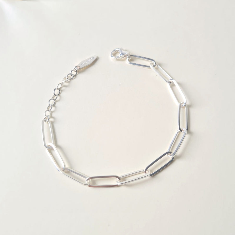 Tina Klip Chain Bracelet 925 Silver (Rose Gold - NEW!)