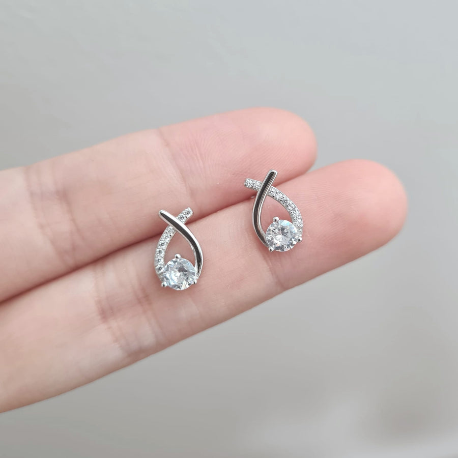 Dainty Ashley Earrings 925 Silver