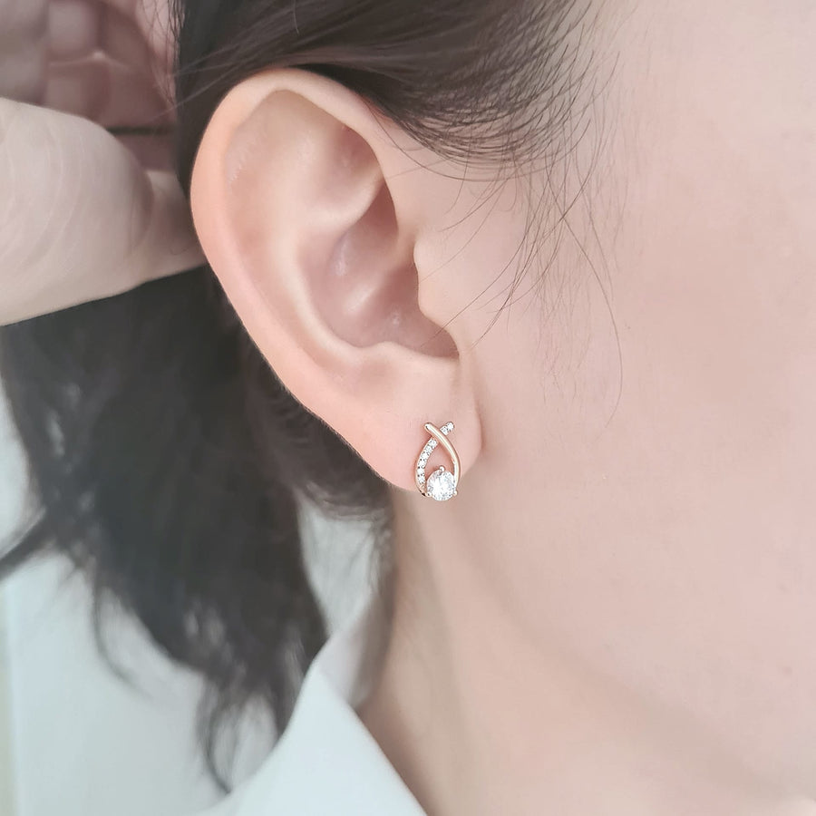 Dainty Ashley Earrings 925 Silver