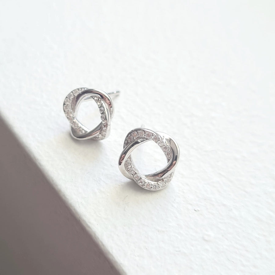 Jina Twirly Earstud 925 Silver