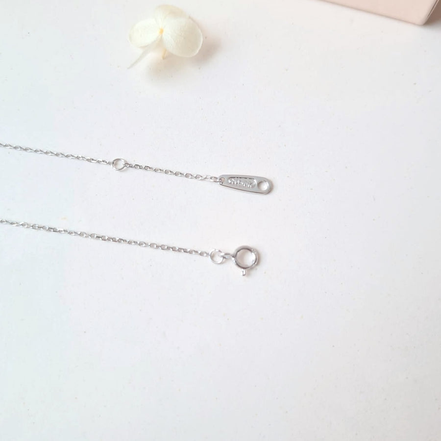 Aurora Heart Necklace 925 Silver