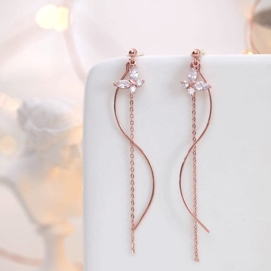 Popee Butterfly Earring 925 Silver