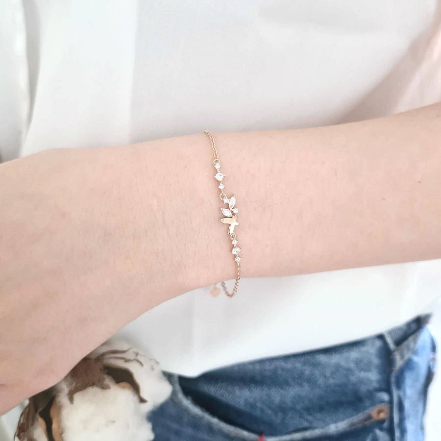 Bella Butterfly Bracelet 925 Silver