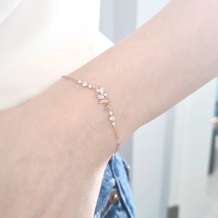 Bella Butterfly Bracelet 925 Silver