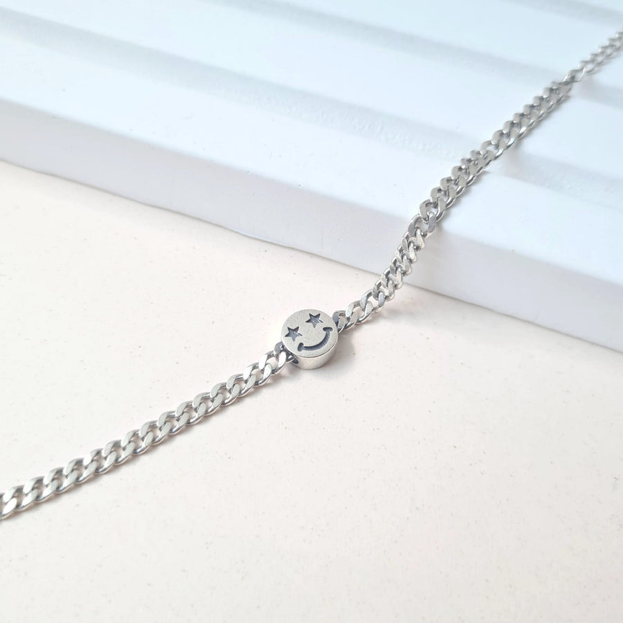 Mojo Smiley Bracelet 925 Silver