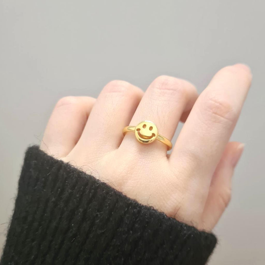 Happy Ring 925 Silver