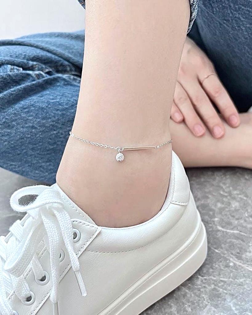 Elena Anklet 925 Silver