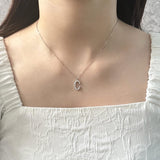 Initial Necklace 925 Silver