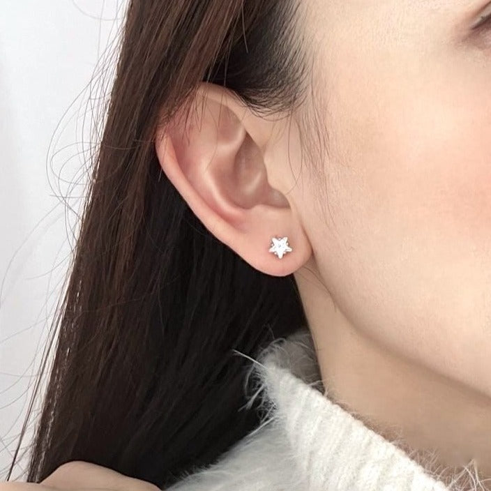 Basic Star Stud 925 Silver