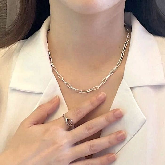 Jovina Klip Necklace 925 Silver