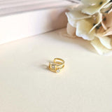 Jenni Layered Earcuff 925 Silver (1piece)