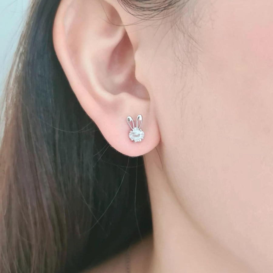 Bunny Earstud 925 Silver