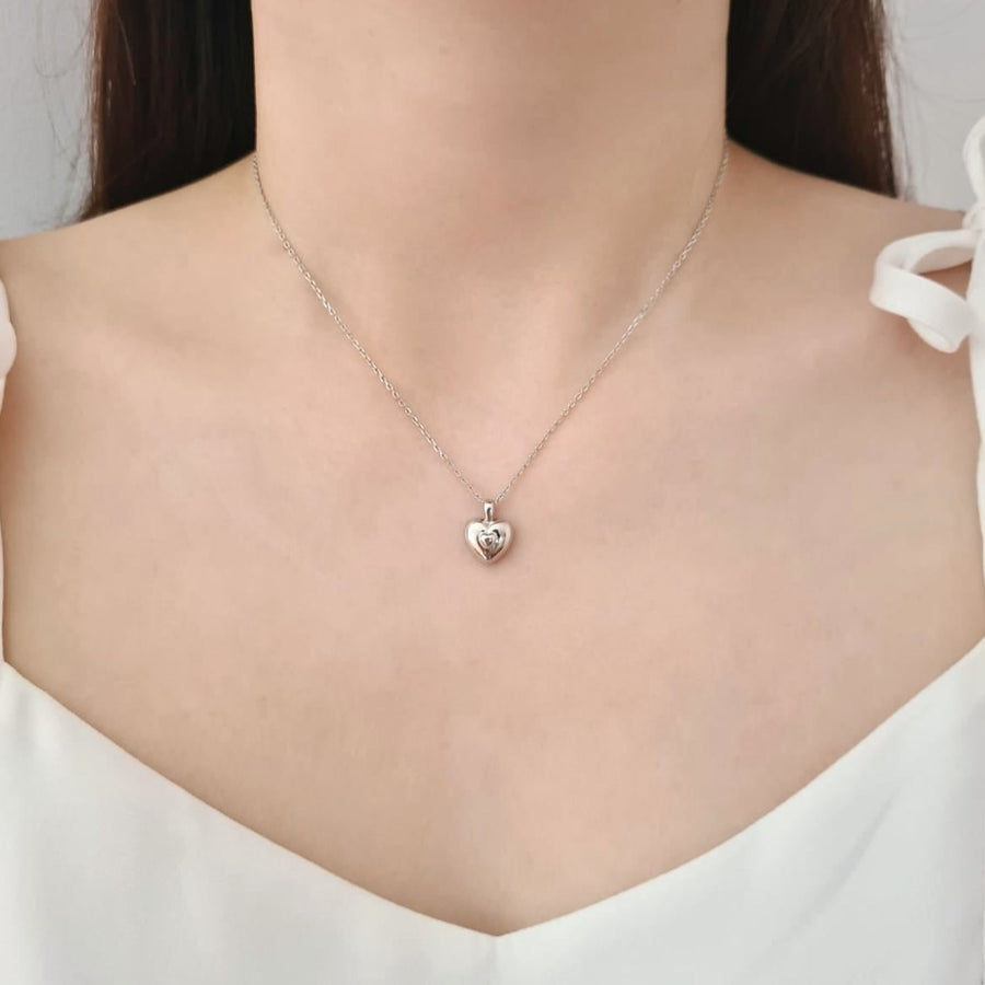 Yori Heart Necklace 925 Silver