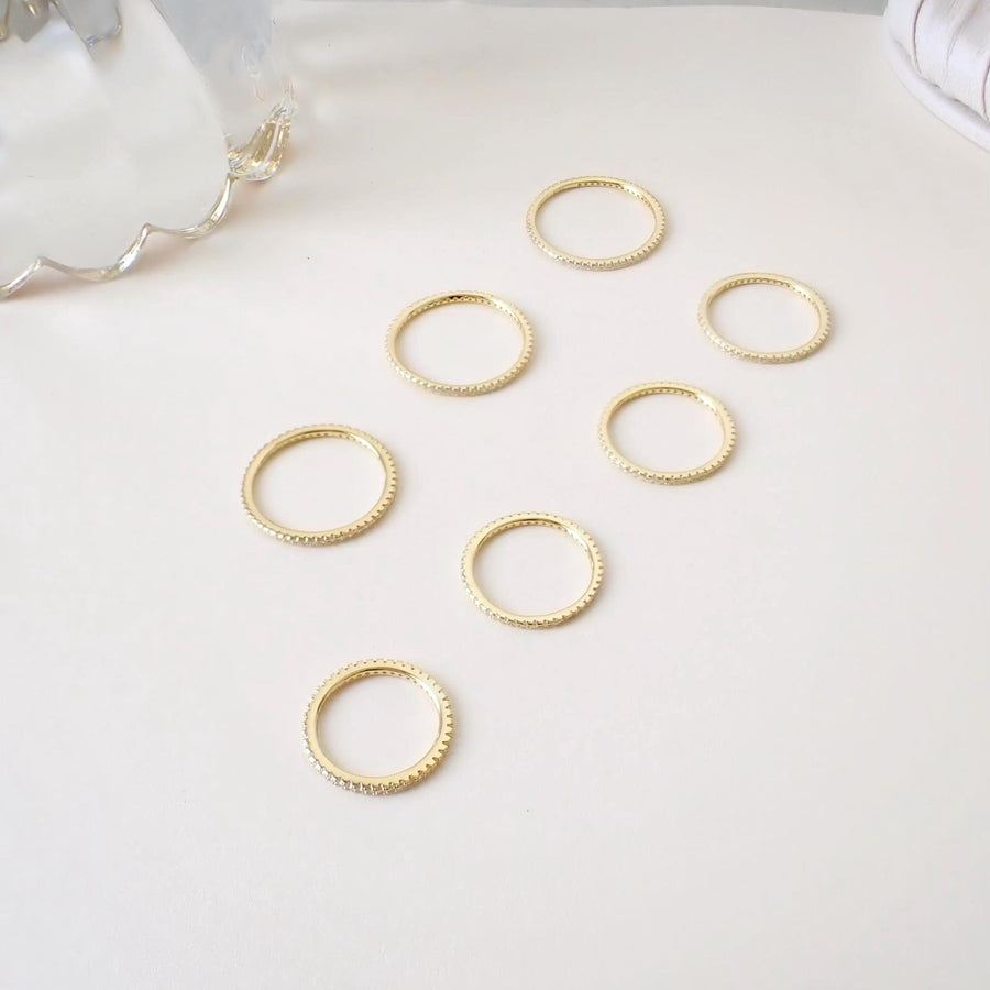 Basic Nari Ring 925 Silver (Gold)