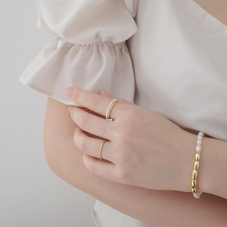 Basic Nari Ring 925 Silver (Gold)