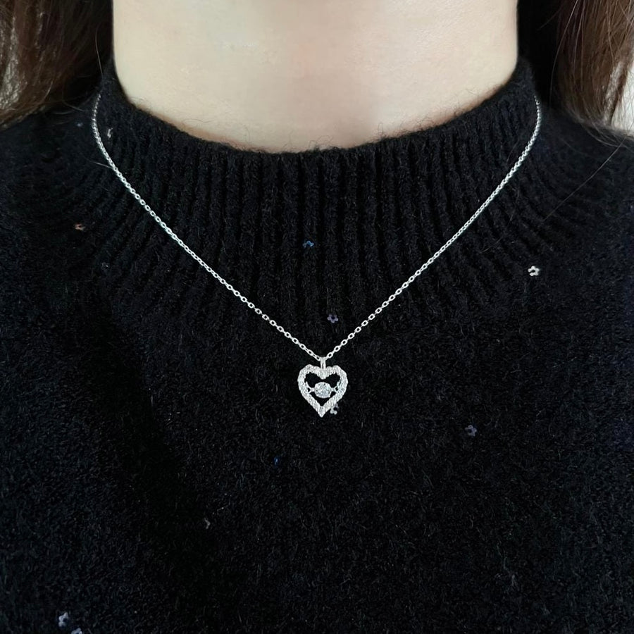 Suki Dancing Stone Necklace 925 Silver
